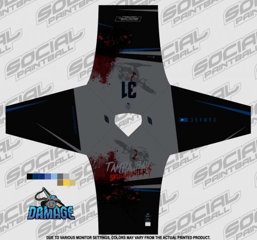 Tampa Bay Damage SMPL Jersey, LE Signature Series Jacob Edwards - "Skull Hunter"