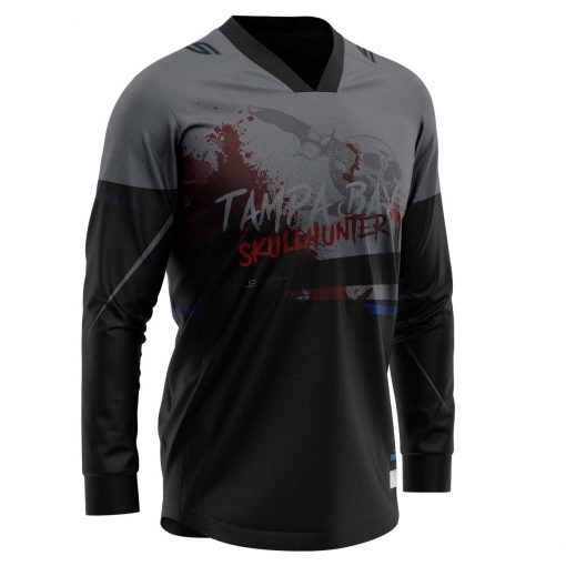 Tampa Bay Damage SMPL Jersey, LE Signature Series Jacob Edwards - "Skull Hunter" Front