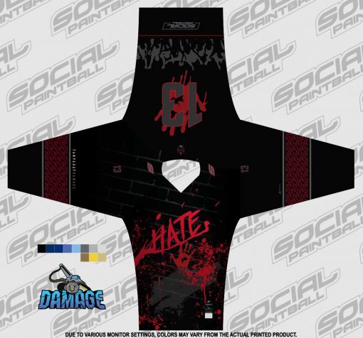 Tampa Bay Damage SMPL Jersey, LE Signature Series Jason Edwards - "Hate"