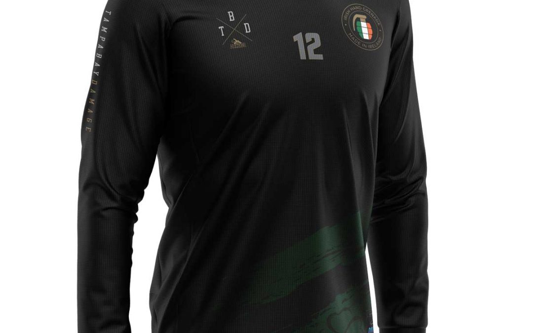 Tampa Bay Damage SMPL Jersey, LE Signature Series Brad McCurley – “Irish Grenade”