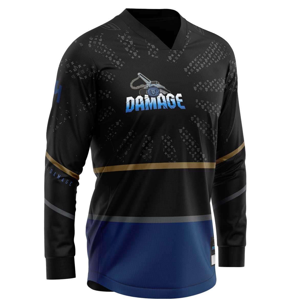 Tampa Bay Damage SMPL Jersey, LE Original Training Blue Black