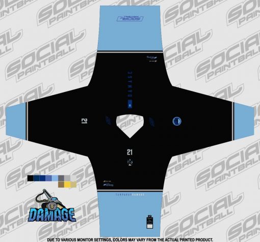 Tampa Bay Damage SMPL Jersey, LE Signature Series Jared Lackey - "Carolina Kid"