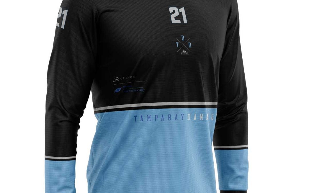 Tampa Bay Damage SMPL Jersey, LE Signature Series Jared Lackey – “Carolina Kid”
