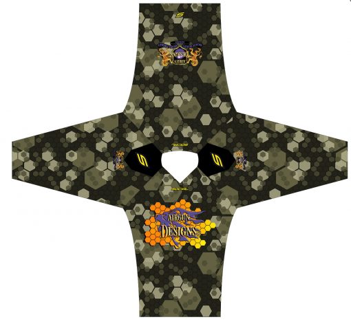 Airgun Designs SMPL Jersey, Green Hex Flat