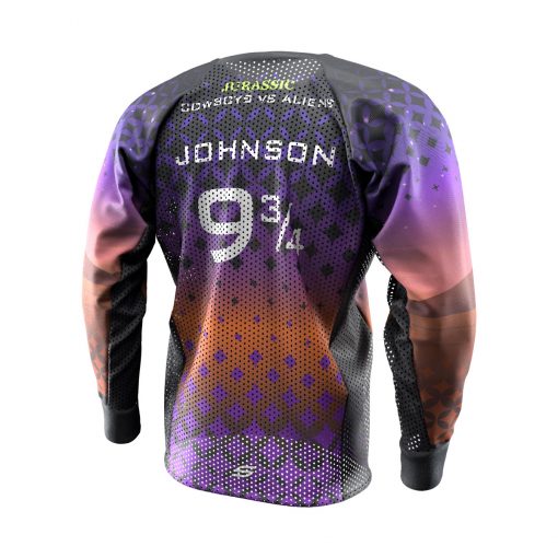 2023 Jurassic Cowboys vs. Aliens Custom Event SMPL Jersey Back