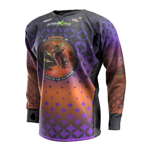 2023 Jurassic Cowboys vs. Aliens Custom Event SMPL Jersey Front