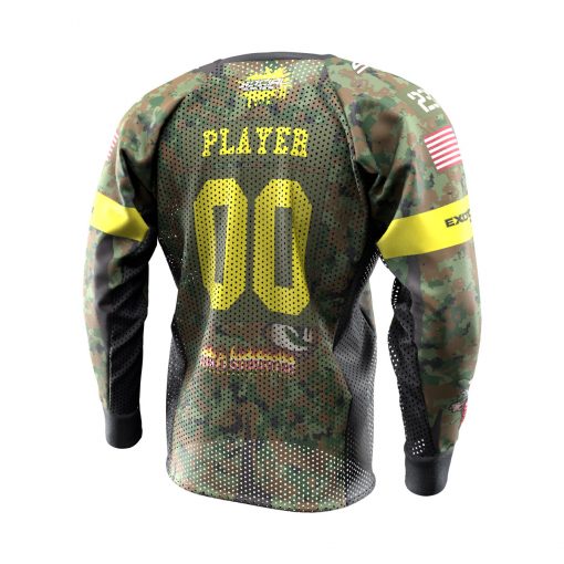 2023 Michigan Monster Game Custom Event SMPL Jersey, Yellow Team Back