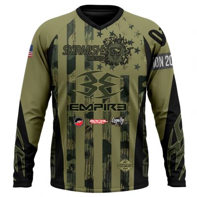 2023 Skirmish Invasion of Normandy (ION) Custom Social x Empire USA Glide Jersey Front