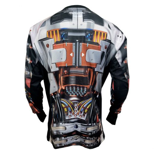 RoboBaller, Unpadded SMPL Paintball Jersey Back