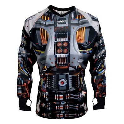 RoboBaller, Unpadded SMPL Paintball Jersey Front