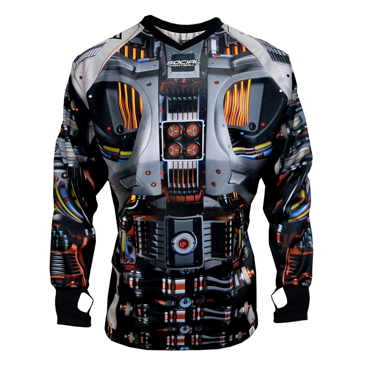 Skull Punish, Unpadded SMPL Paintball Jersey