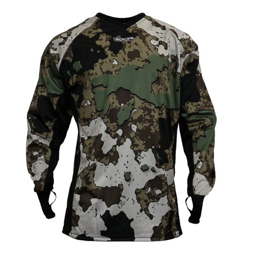 Vano Camo, Unpadded SMPL Paintball Jersey Front