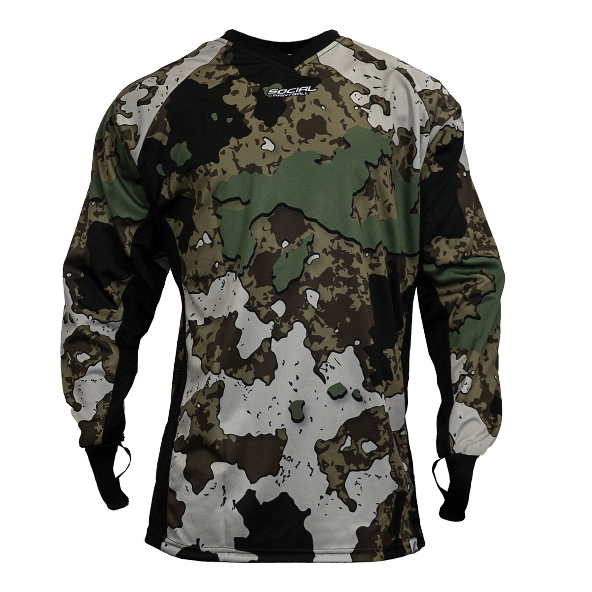 Woodland Camo SMPL Paintball Jersey