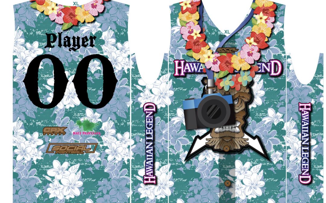2024 CPX Hawaiian Legend Custom Event Sleeveless Jersey