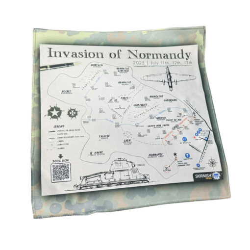 Event Map Microfiber, 2019 Skirmish Invasion of Normandy (ION)