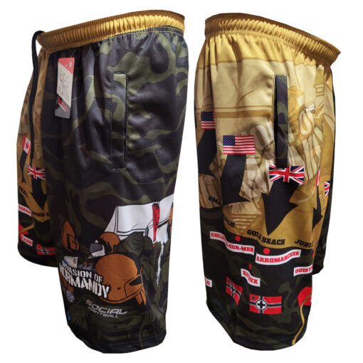Grit Shorts, 2019 Skirmish Invasion of Normandy (ION) Side View